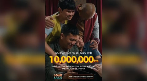 Agak Laen 2 Tembus 10 Juta Penonton, Tutup 2025 dengan Rekor Fantastis
