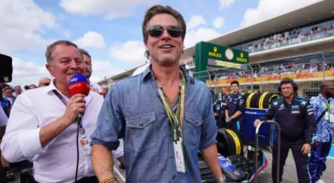 Menegangkan! Brad Pitt Siap Berlaga di Ajang Balap Grand Prix Inggris