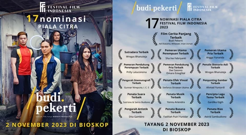 Kumpulkan 17 Nominasi, Film Budi Pekerti Berhasil Rajai Nominasi Piala Citra FFI 2023