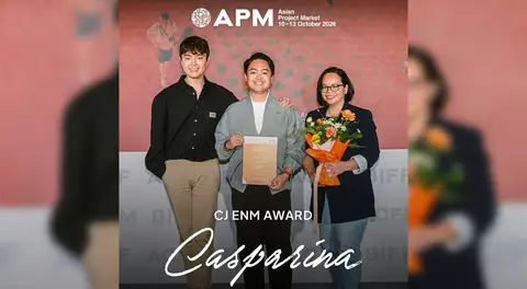 Film Casparina Karya Reza Rahadian Raih Penghargaan di Busan
