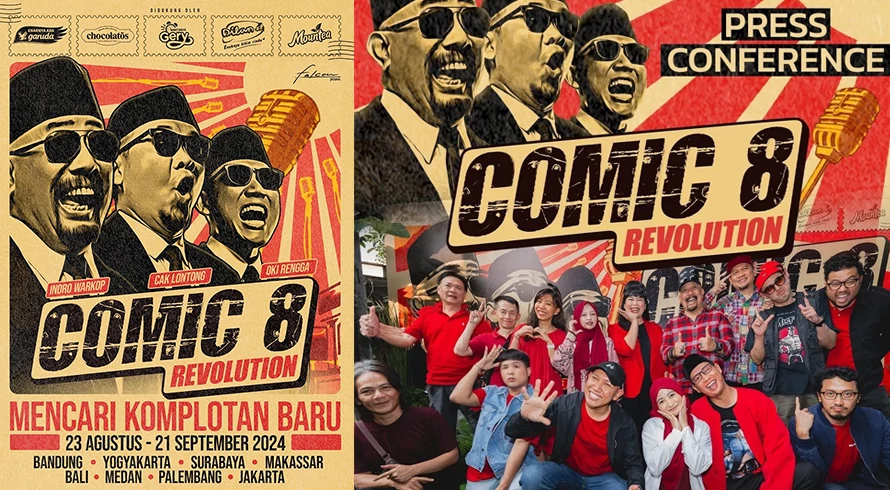 Film Comic 8 Revolution Cari Komplotan Baru, Audisi Digelar di 8 Kota Besar