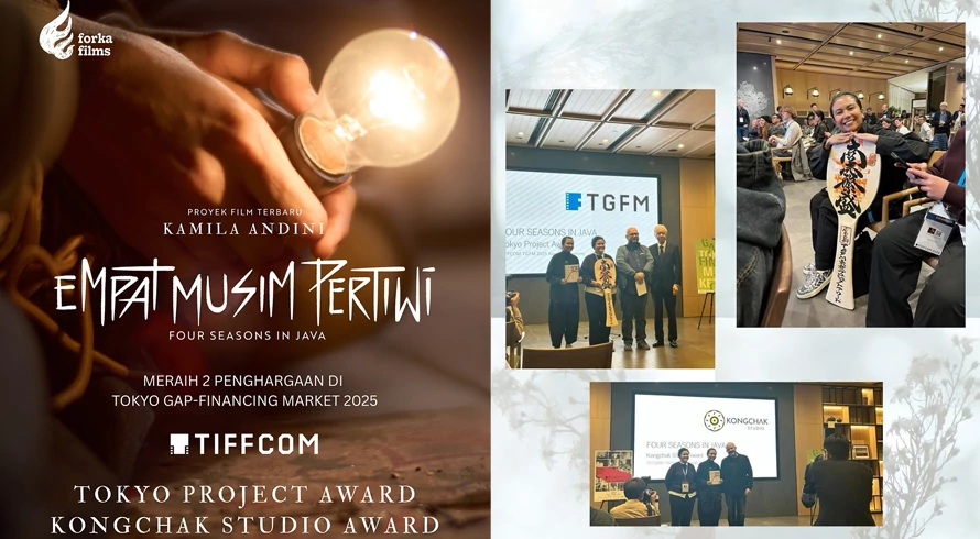 Empat Musim Pertiwi Karya Kamila Andini Raih Dua Penghargaan di Tokyo Gap-Financing Market 2025