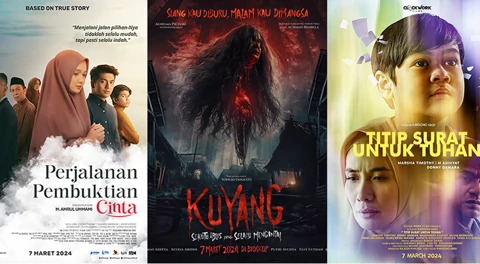 Daftar Lengkap Film Indonesia Terbaru, Siap Tayang di Bulan Maret!