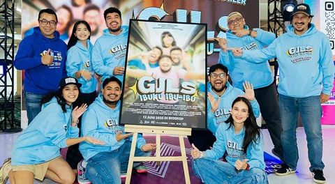 Ananta Rispo dan Rigen Bongkar Inspirasi Nyata di Balik Film GJLS:Ibuku Ibu-ibu