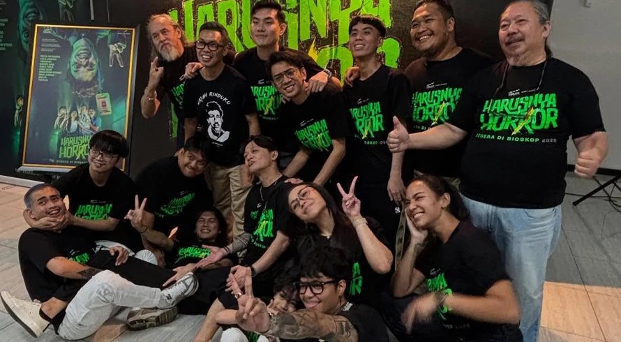 Reza Arap Debut sebagai Sutradara di Film Harusnya Horor, Sertakan Jokes Internal Marapthon