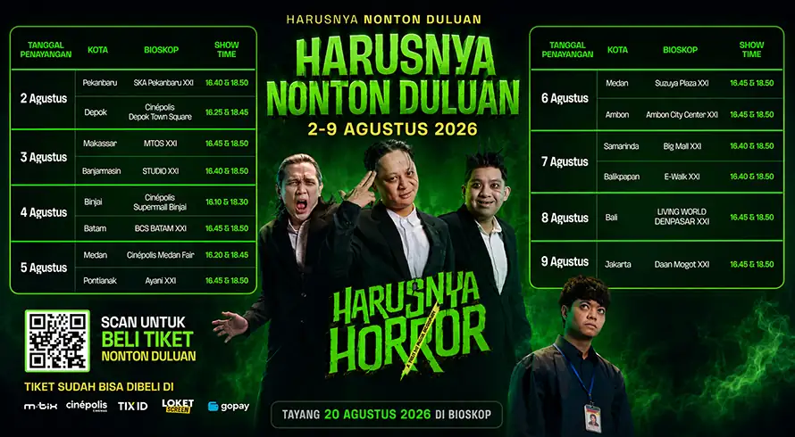 Harusnya Horror Tuai Sambutan Positif, Penjualan Tiket ATS Ludes Terjual