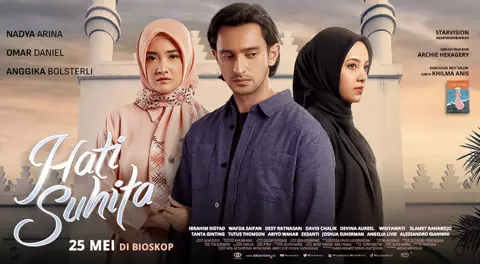 Diadaptasi dari Novel, Film Hati Suhita Segera Tayang di Bioskop 25 Mei 2023