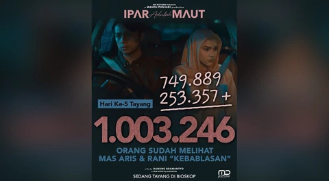 Film Ipar Adalah Maut Raih 1 Juta Penonton dalam 5 Hari Penayangan!