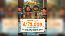 Film Jumbo Tembus 8 Juta Penonton, Jadi Film Animasi Terlaris di Asia Tenggara