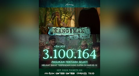 Kang Mak from Pee Mak Raih 3,1 Juta Penonton dalam 12 Hari 