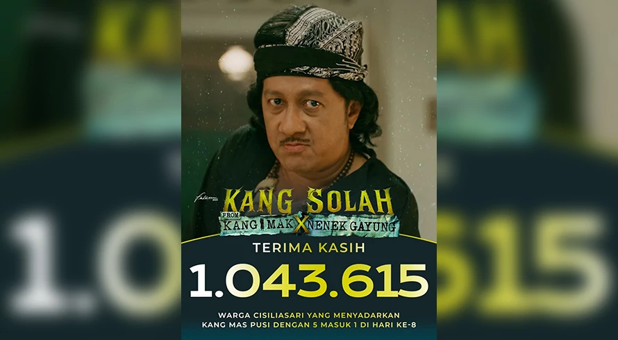 8 Hari Tayang, Kang Solah from Kang Mak X Nenek Gayung Berhasil Tembus 1 Juta Penonton