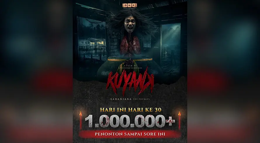 30 Hari Tayang di Bioksop, Kuyank Resmi Jadi Film Indonesia Kedua Tembus 1 Juta Penonton di 2026