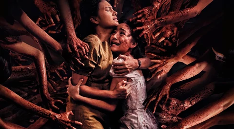 Labinak: Mereka Ada Disini Rilis Trailer, Angkat Horor Kanibalisme dan Kritik Sosial