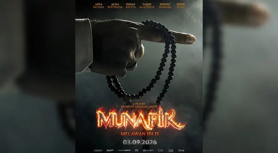Film Munafik: Melawan Iblis Rilis Poster Perdana, Tayang September 2026