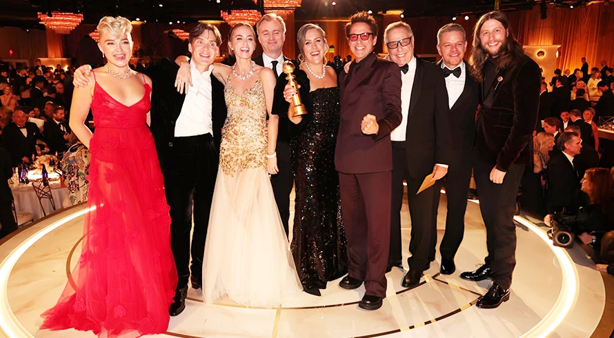 Berhasil Rebut 5 Piala, Oppenheimer Jadi Film Dengan Kemenangan Terbanyak di Golden Globe Awards 2024