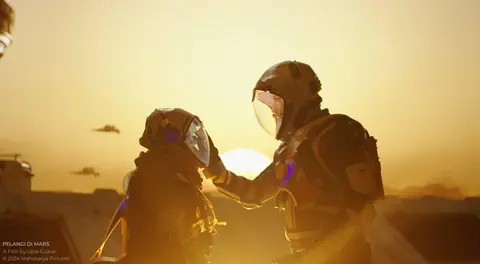 Sinopsis dan Jadwal Tayang Pelangi di Mars, Aksi Seru Pelangi dan Robot Unik di Planet Merah