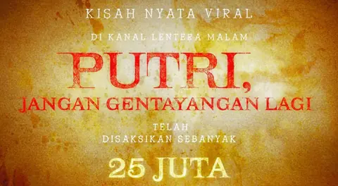 Kisah Horor Viral Putri Jangan Gentayangan Lagi Siap Diangkat ke Layar Lebar