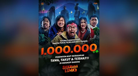 Seminggu Tayang di bioskop, Film Sekawan Limo Raup Satu Juta Penonton Lebih