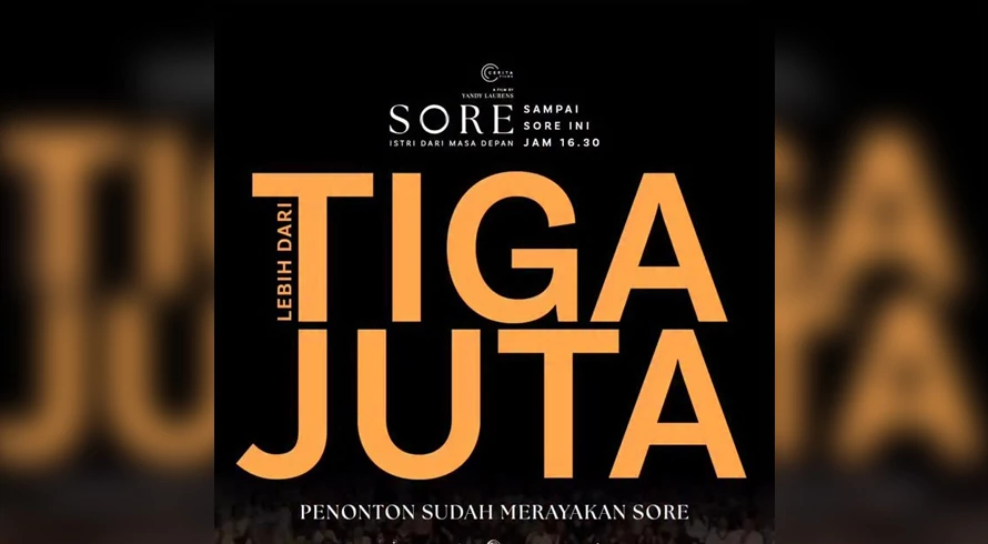 Sore: Istri dari Masa Depan Tembus 3 Juta Penonton, Masuk 5 Besar Film Terlaris 2025