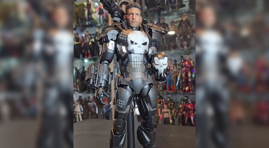 Pakai Armor Iron Man, The Punisher Siap Tampil Gahar di Spider-Man: Brand New Day