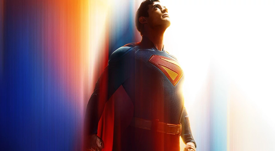 DC Studios Rilis Poster Film Superman, Tampilkan David Corenswet dengan Sentuhan Elegan