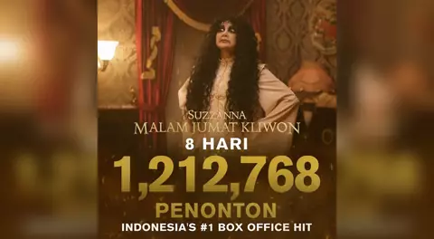 Sukses Besar, Film Suzzanna: Malam Jumat Kliwon Tembus 1,2 Juta Penonton dalam 8 Hari