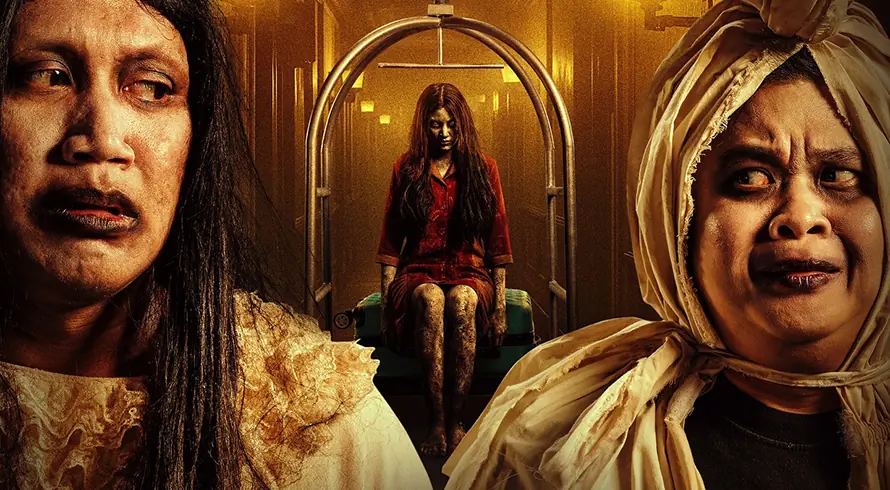 Poster Film Tiba-Tiba Setan Dirilis, Oki Rengga dan Lolox Jadi Hantu