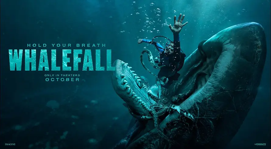 Sinopsis dan Jadwal Film Whalefall, Austin Abrams Terjebak di Dalam Perut Paus Raksasa