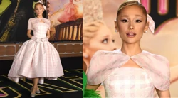 Ariana Grande Tampil Mewah dengan Sepatu Berhias 4.000 Kristal Swarovski di Premiere Film Wicked