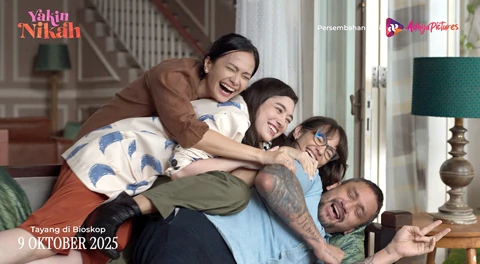 Sinopsis dan Jadwal Tayang Film Yakin Nikah, Sajikan Kisah Penuh Tawa dan Haru Menuju Pelaminan