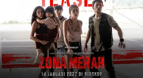 Film Zona Merah Rilis Teaser, Wabah Zombie Meluas ke Perkotaan