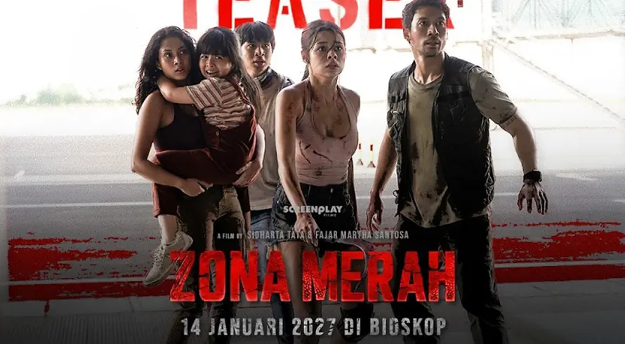Film Zona Merah Rilis Teaser, Wabah Zombie Meluas ke Perkotaan