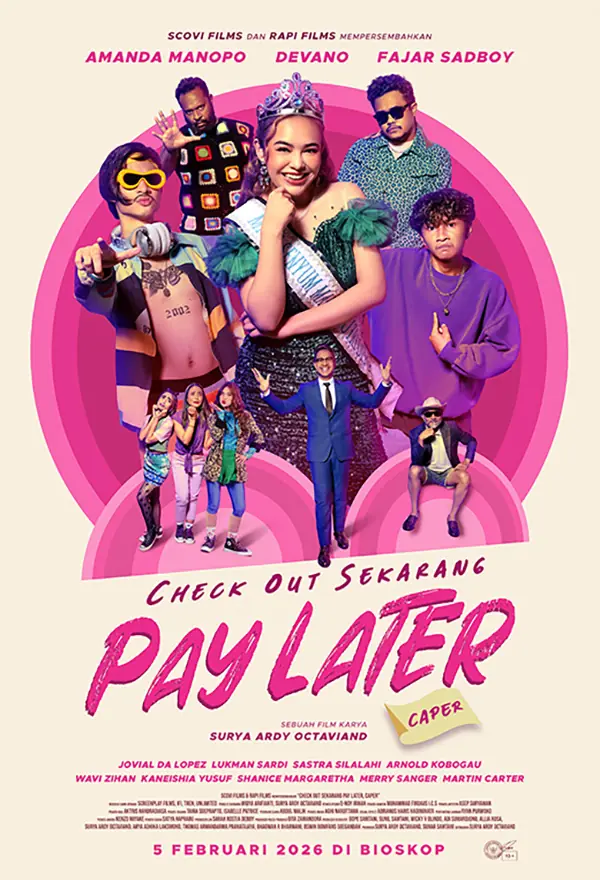Film Check Out Sekarang, Pay Later (Caper)