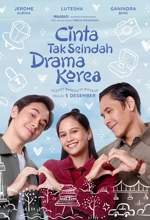 Poster Film Cinta Tak Seindah Drama Korea