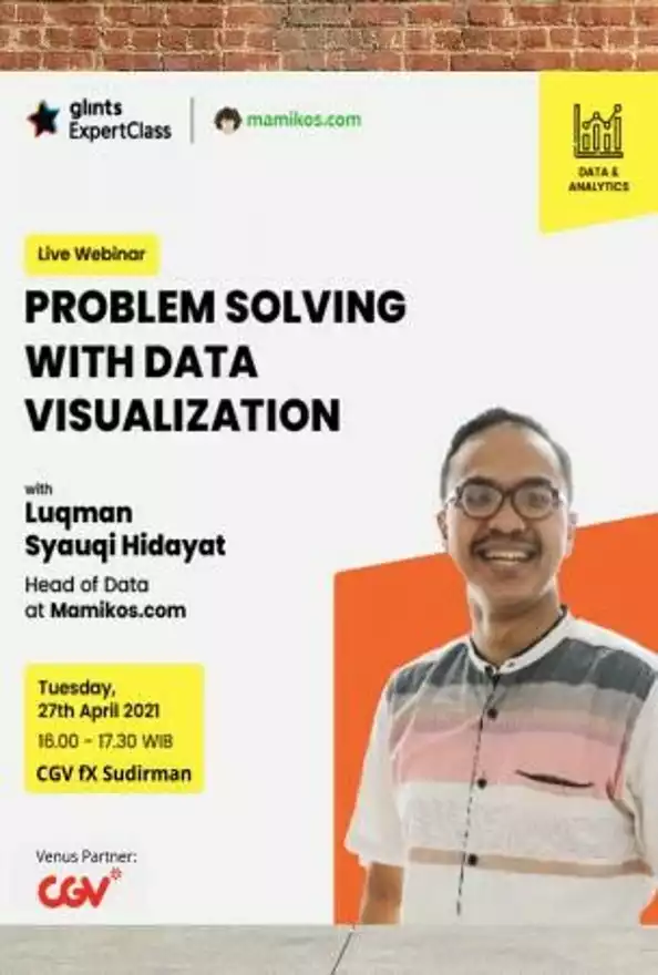 Film GLINTS EXPERT CLASS: PROBLEM SOLVING WITH DATA VISUALIZATION