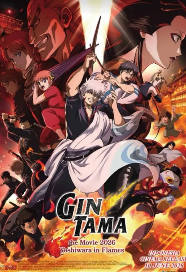 Film Gintama the Movie 2026: Yoshiwara in Flames