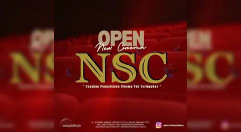 Bioskop New Star Cineplex Resmi Hadir di Sidrap, Jadi Cabang Pertama di Sulawesi