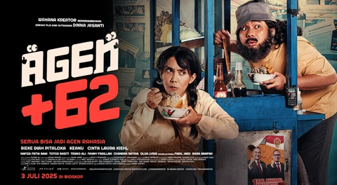 Review Agent +62: Aksi Kocak Berbalut Kritik  Sosial