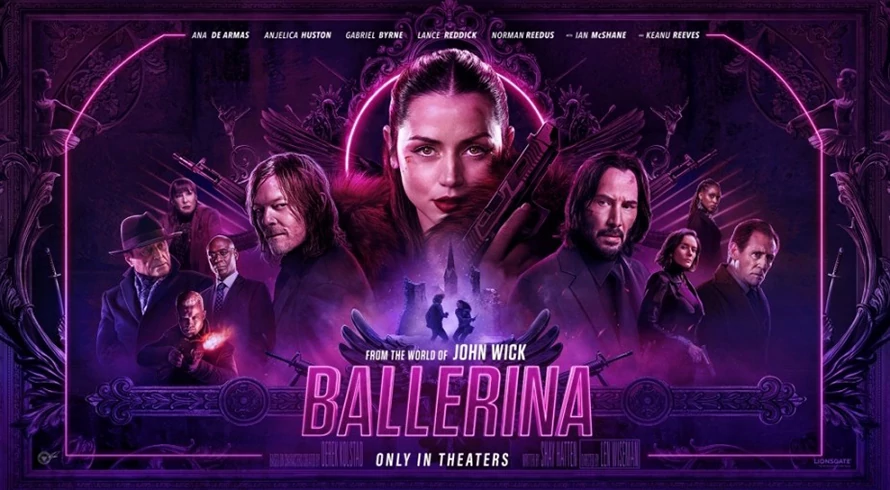 Review Ballerina 2025: Balas Dendam Seorang Penari Balet