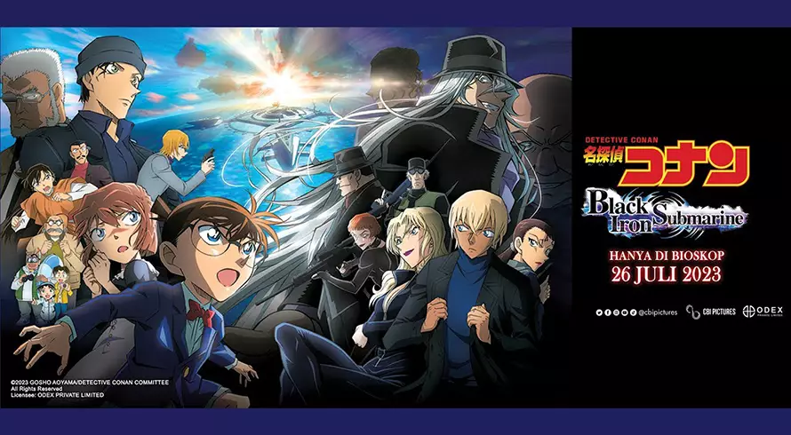 Review Film Detective Conan: Black Iron Submarine: Salah Satu yang Terbaik dalam Serial Conan