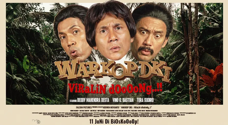 Review Warkop DKI: Viralin Dong!, Nostalgia Komedi Legendaris yang Dibuat Kekinian
