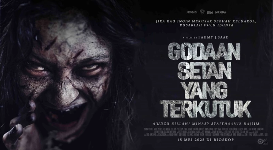 Review Film Godaan Setan yang Terkutuk, Horor Religi yang Sarat Pesan Moral Keluarga