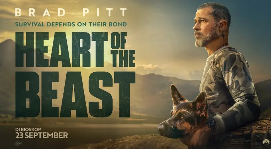 Review Heart of the Beast: Survival Brad Pitt dan Anjing Tempur yang Menguras Emosi