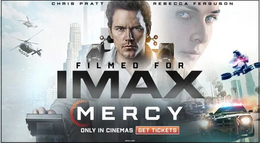 Review Film Mercy: Ketika AI Menjadi Hakim, Chris Pratt Berjuang Melawan Sistem Dingin Teknologi