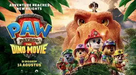 Review PAW Patrol: The Dino Movie, Petualangan Dinosaurus yang Seru tapi Terlalu Ramai