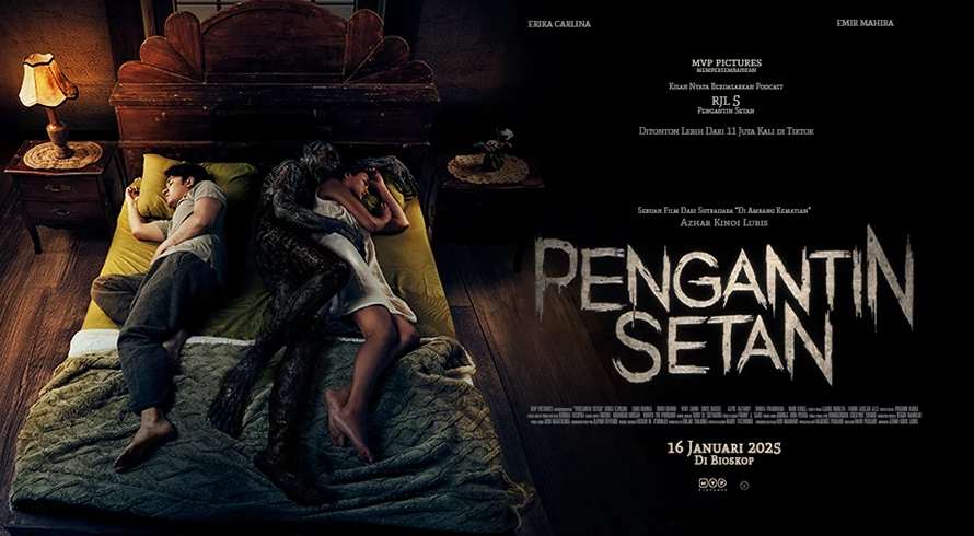 Review Pengantin Setan: Sosok Jinnya Sangat Menakutkan