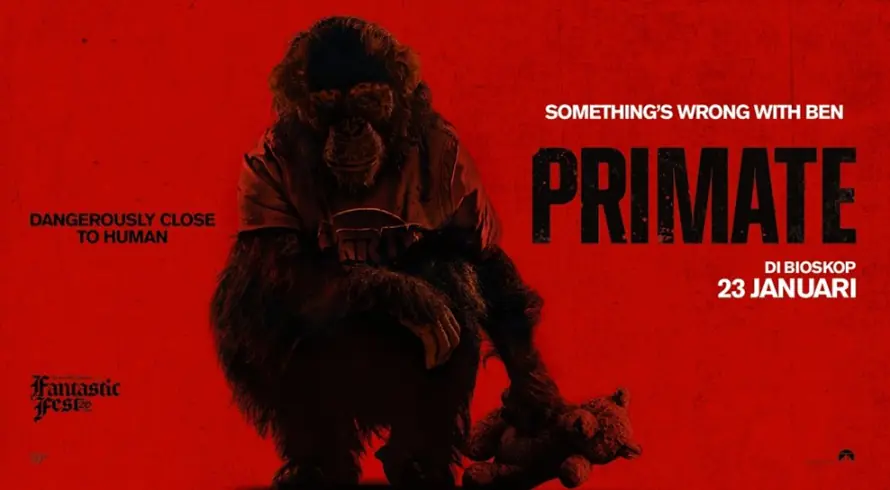 Review Primate: Teror Simpanse Peliharaan yang Lepas Kendali