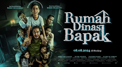 Review Film Rumah Dinas Bapak: Film Horor-Komedi dengan Konsep yang Fresh