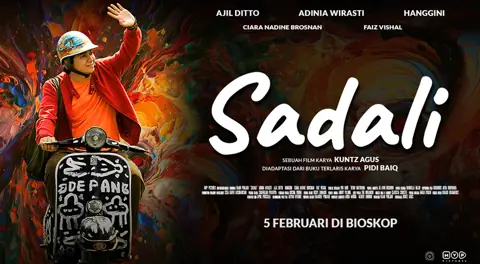 Review Film Sadali: Cinta Dewasa, Luka Lama, dan Pencarian Jati Diri Seorang Seniman