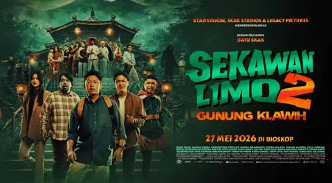 Review Film Sekawan Limo 2: Gunung Klawih, Horor Komedi Chaos yang Tetap Menghibur